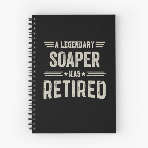 Item preview, The Legendary Soaper Has Retired T Shirt, Soaper Retirement Party Gift, Legend, Retiring Birthday Christmas Gift designed and sold by xlnv.