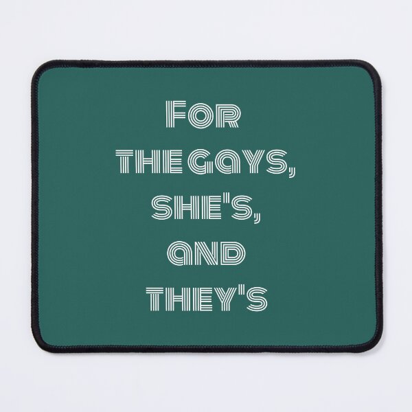 Item preview, Gays, She's, & They's Gender Non-conforming Nonbinary designed and sold by Solidarityandco.