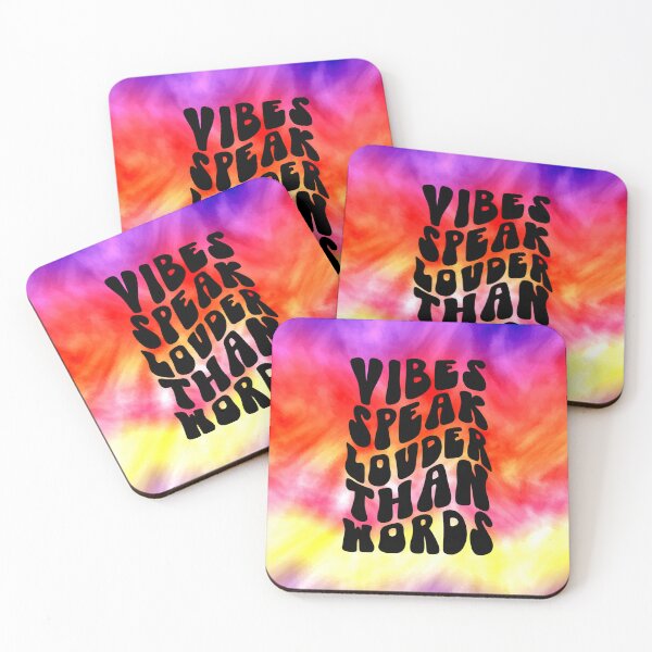Item preview, Vibes Speak Louder Than Words designed and sold by tearracreative.