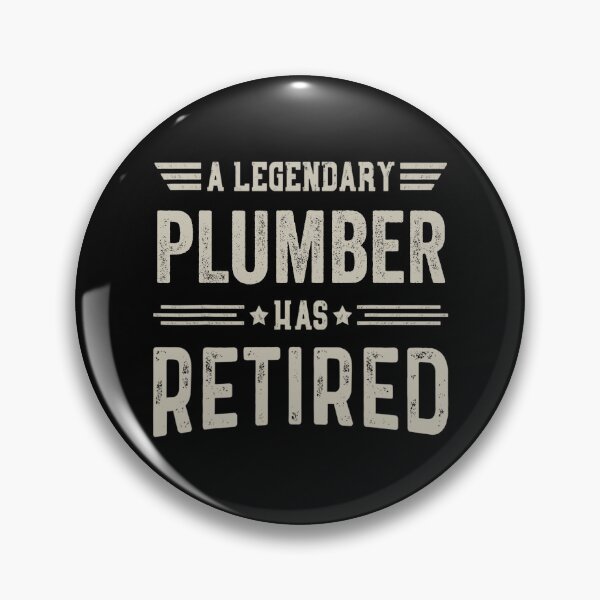 Item preview, The Legendary Plumber Has Retired T Shirt, Plumber Retirement Party Gift, Legend, Retiring Birthday Christmas Gift designed and sold by xlnv.