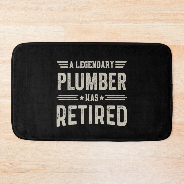 Item preview, The Legendary Plumber Has Retired T Shirt, Plumber Retirement Party Gift, Legend, Retiring Birthday Christmas Gift designed and sold by xlnv.
