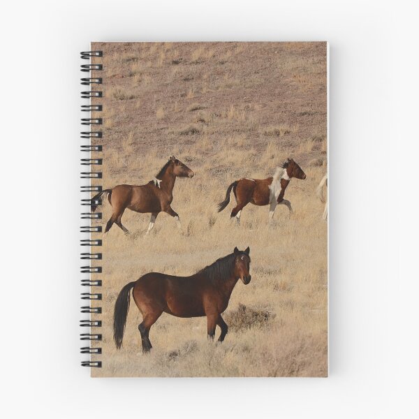 Item preview, Wild mustang horses running free in the desert of Nevada - WelshDesigns designed and sold by welshdesigns.