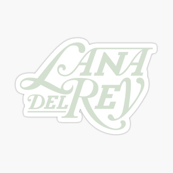 Buy B. Strange Mall Lana DEL Rey Stickers (3 Pcs/Pack) Online at  desertcartUAE