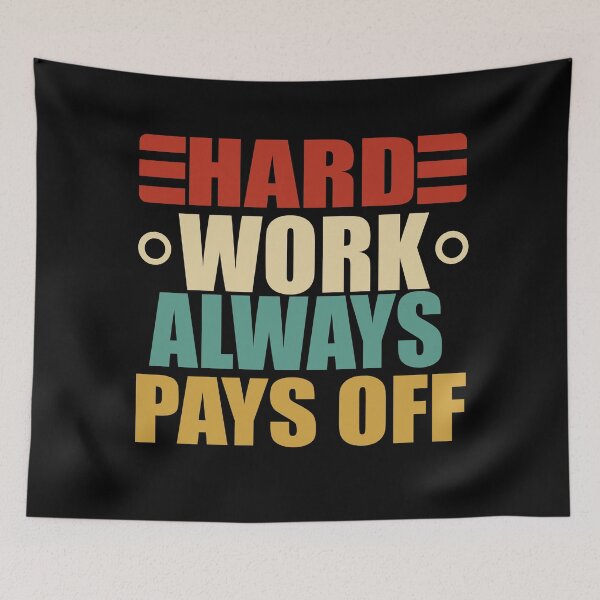 Item preview, Motivational Quotes For Better Life,hard work designed and sold by StudentLuxLife.