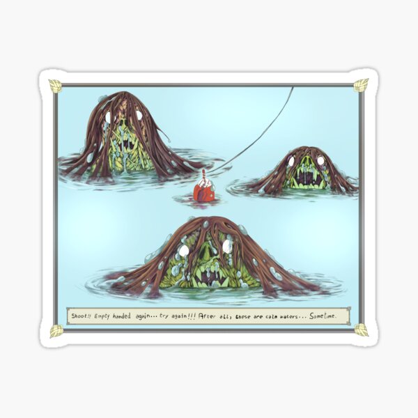 Vista previa del artículo con la obra «Minijuego de pesca», diseñado y vendido por IlFormichiere.