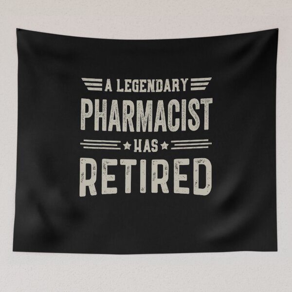 Item preview, The Legendary Pharmacist Has Retired T Shirt, Pharmacist Retirement Party Gift, Legend, Retiring Birthday Christmas Gift designed and sold by xlnv.