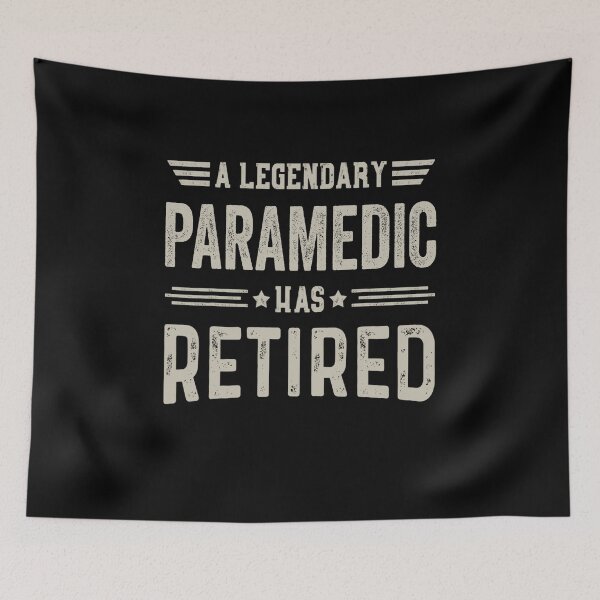 Item preview, The Legendary Paramedic Has Retired T Shirt, Paramedic Retirement Party Gift, Legend, Retiring Birthday Christmas Gift designed and sold by xlnv.