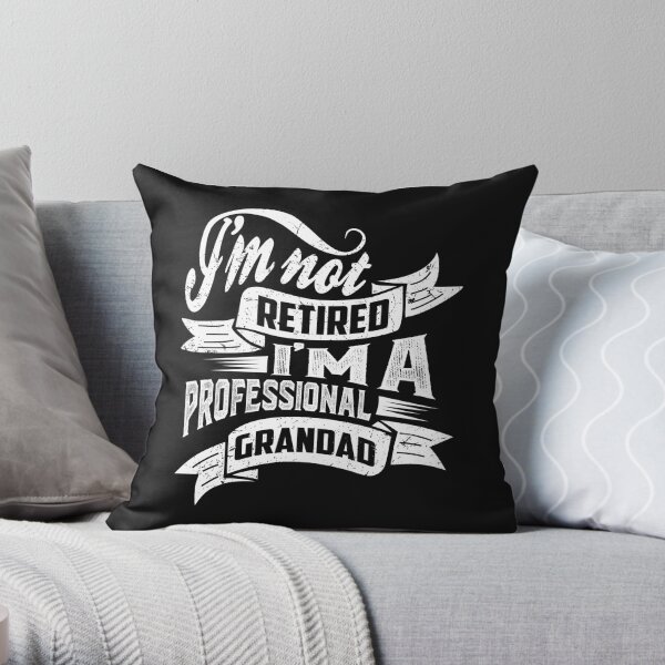 Professional Grandad Throw Pillow