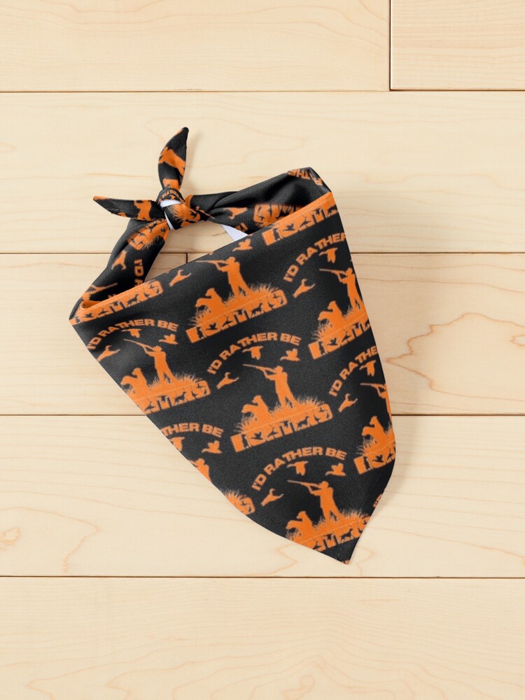 Orange Bandanas for Hunting Season