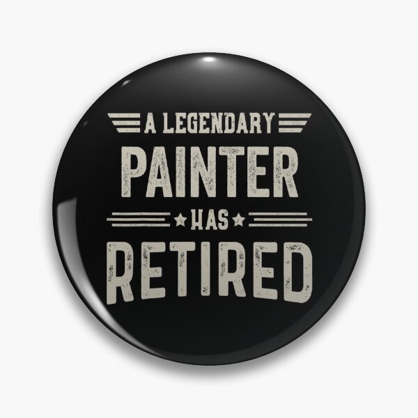 Item preview, The Legendary Painter Has Retired T Shirt, Painter Retirement Party Gift, Legend, Retiring Birthday Christmas Gift designed and sold by xlnv.