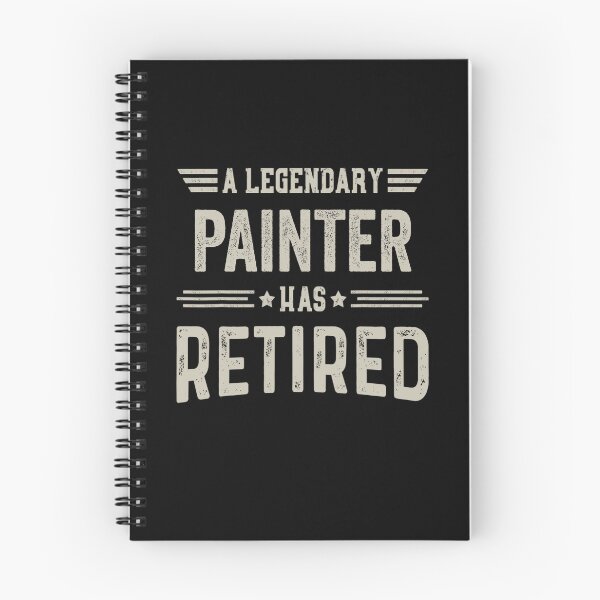 Item preview, The Legendary Painter Has Retired T Shirt, Painter Retirement Party Gift, Legend, Retiring Birthday Christmas Gift designed and sold by xlnv.