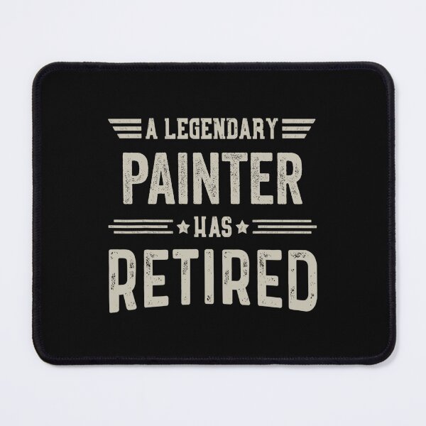 Item preview, The Legendary Painter Has Retired T Shirt, Painter Retirement Party Gift, Legend, Retiring Birthday Christmas Gift designed and sold by xlnv.