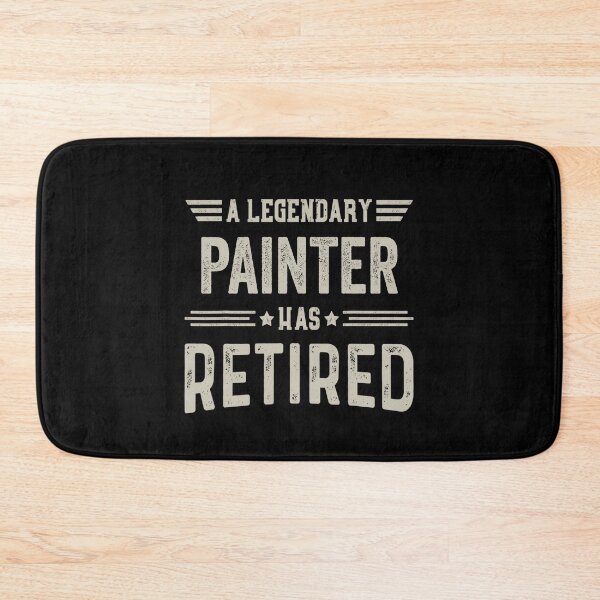 Item preview, The Legendary Painter Has Retired T Shirt, Painter Retirement Party Gift, Legend, Retiring Birthday Christmas Gift designed and sold by xlnv.