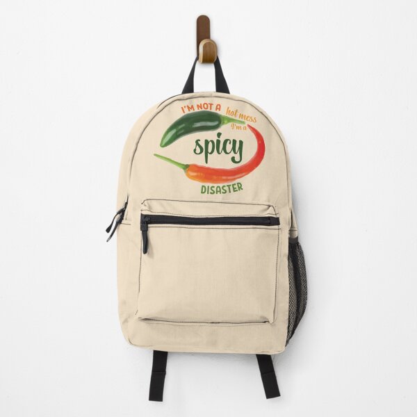 Item preview, I'm not a hot mess I'm a spicy disaster mexican green red chilli meme designed and sold by T-Mex.