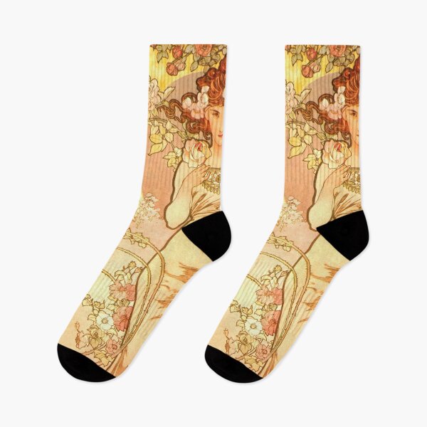 Item preview, Alfons Mucha Rose designed and sold by OldTimeArt.