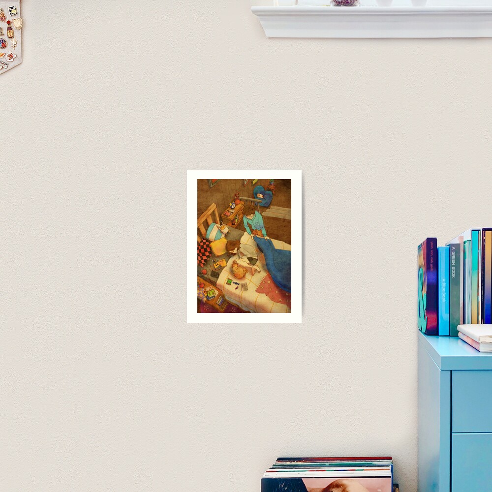 Covering blanket Art Print