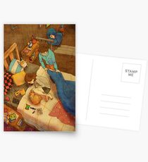 Wrap yourself in a blanket Postcards