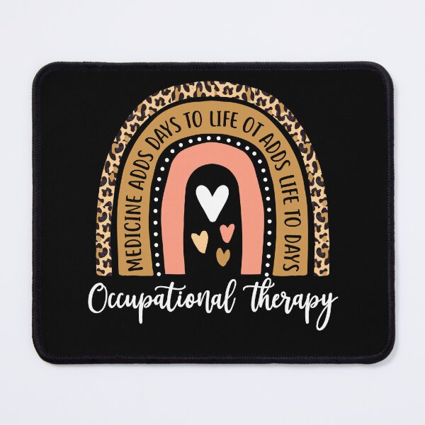 Item preview, Funny Occupational Therapy Leopard Rainbow OT Therapist Work designed and sold by Best Designer.