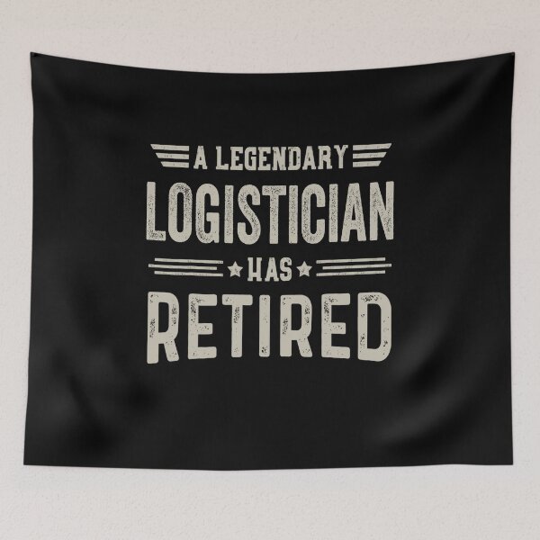 Item preview, The Legendary Logistician Has Retired T Shirt, Logistician Retirement Party Gift, Legend, Retiring Birthday Christmas Gift designed and sold by xlnv.