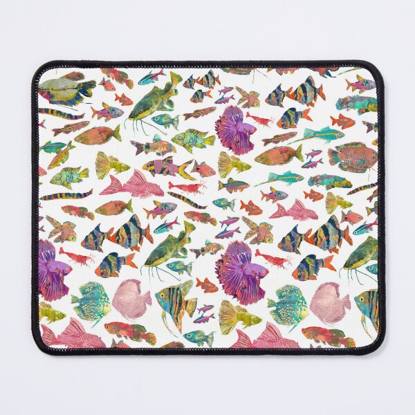 Item preview, Tropical Freshwater Fish Pattern and Sticker Pack designed and sold by ginaisarty.