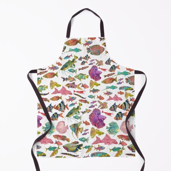 Item preview, Tropical Freshwater Fish Pattern and Sticker Pack designed and sold by ginaisarty.