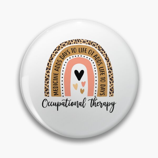 Item preview, Funny Occupational Therapy Leopard Rainbow OT Therapist Work designed and sold by Best Designer.
