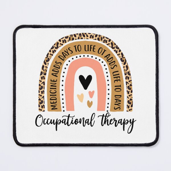Item preview, Funny Occupational Therapy Leopard Rainbow OT Therapist Work designed and sold by Best Designer.