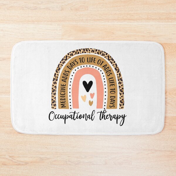 Item preview, Funny Occupational Therapy Leopard Rainbow OT Therapist Work designed and sold by Best Designer.