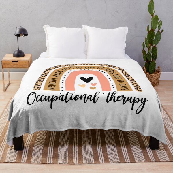 Item preview, Funny Occupational Therapy Leopard Rainbow OT Therapist Work designed and sold by Best Designer.