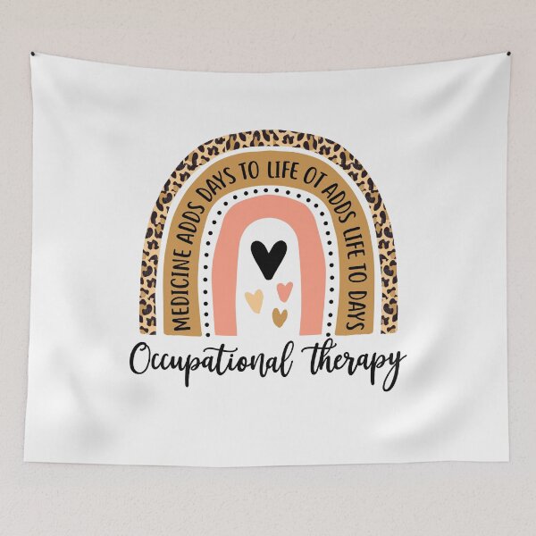 Item preview, Funny Occupational Therapy Leopard Rainbow OT Therapist Work designed and sold by Best Designer.