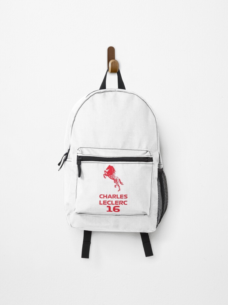 Thumbnail 1 of 3, Backpack, Leclerc 16 Racing Driver designed and sold by MarkhorCapra.