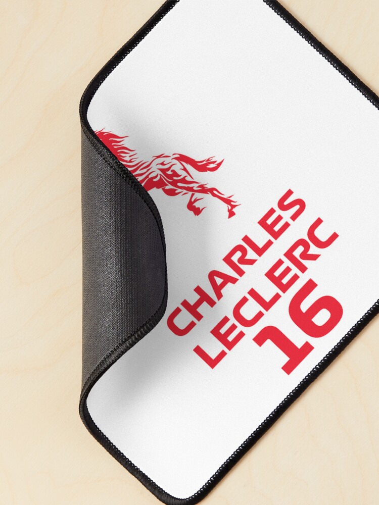 Thumbnail 2 of 5, Mouse Pad, Leclerc 16 Racing Driver designed and sold by MarkhorCapra.
