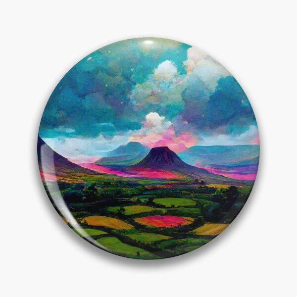 Item preview, Psychedelic Irish Landscape designed and sold by ResistNormality.