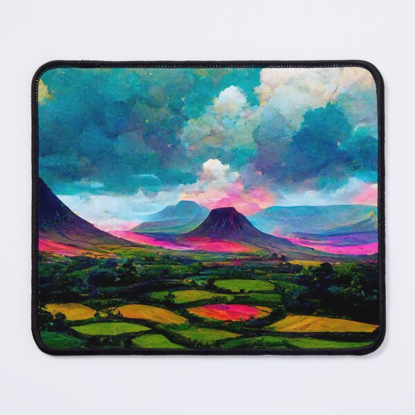 Item preview, Psychedelic Irish Landscape designed and sold by ResistNormality.