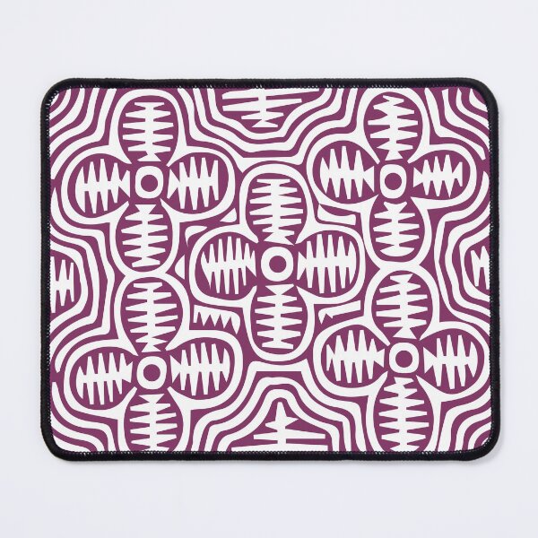 Item preview, beautiful mola kuna from panama in purple background designed and sold by Melquidedec.