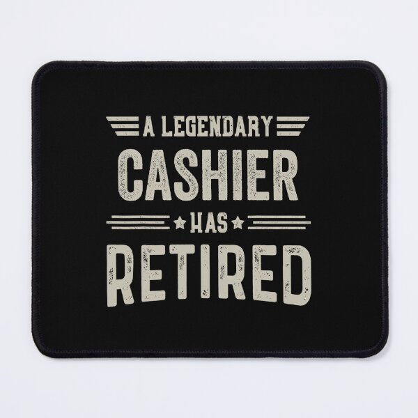 Item preview, The Legendary Cashier Has Retired T Shirt, Cashier Retirement Party Gift, Legend, Retiring Birthday Christmas Gift designed and sold by xlnv.
