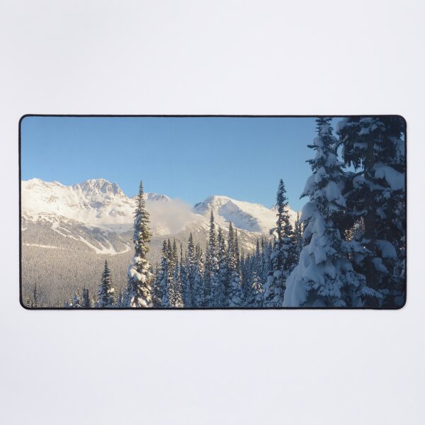 Aperçu de l'œuvre Montagnes de la station de ski de Whistler Canada - WelshDesigns créée et vendue par welshdesigns.