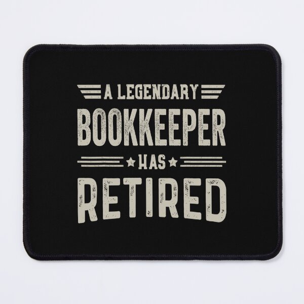 Item preview, The Legendary Bookkeeper Has Retired T Shirt, Bookkeeper Retirement Party Gift, Legend, Retiring Birthday Christmas Gift designed and sold by xlnv.