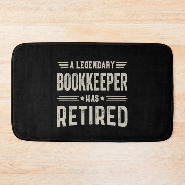 Item preview, The Legendary Bookkeeper Has Retired T Shirt, Bookkeeper Retirement Party Gift, Legend, Retiring Birthday Christmas Gift designed and sold by xlnv.