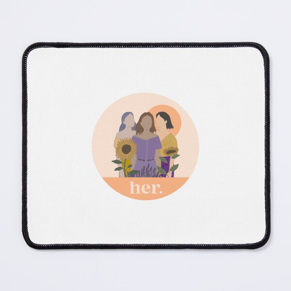 Item preview, her. - pastel colors women and flowers designed and sold by Maple Design Studio.