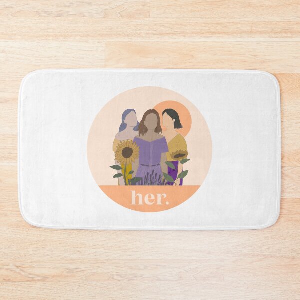 Item preview, her. - pastel colors women and flowers designed and sold by Maple Design Studio.