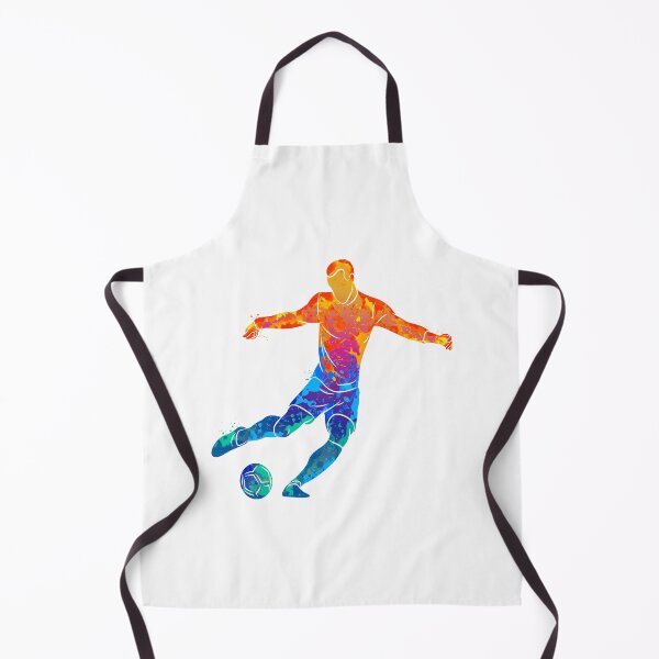 Item preview, football player with a ball 3 designed and sold by badgermark.