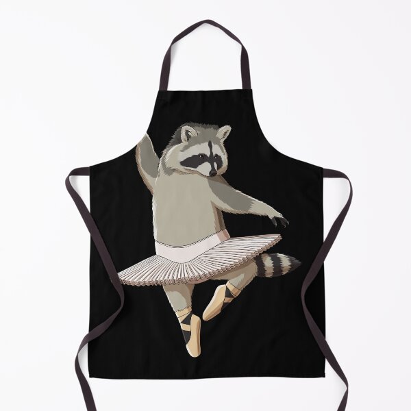 Artikelvorschau, Lustiger Ballett Ballerina Waschbär entworfen und verkauft von alwe-designs.