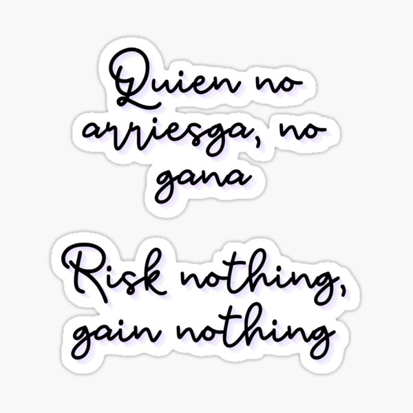 Purple Hearts  nicholas Galitzine Sofia Carson  risk nothing gain  nothing Sticker for Sale by Misbah09  Redbubble
