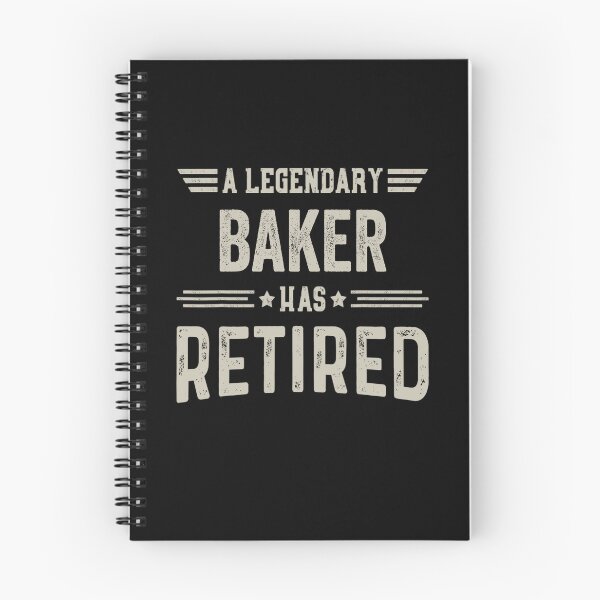 Item preview, The Legendary baker Has Retired T Shirt, baker Retirement Party Gift, Legend, Retiring Birthday Christmas Gift designed and sold by xlnv.