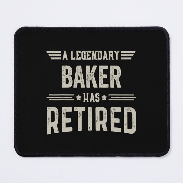 Item preview, The Legendary baker Has Retired T Shirt, baker Retirement Party Gift, Legend, Retiring Birthday Christmas Gift designed and sold by xlnv.