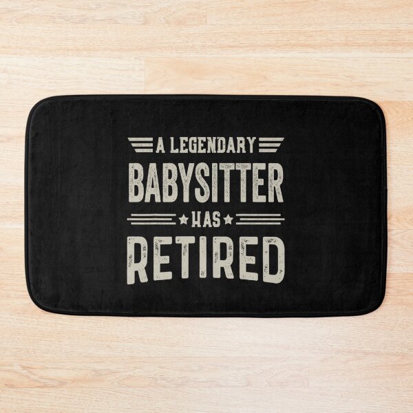 Item preview, The Legendary babysitter Has Retired T Shirt, babysitter Retirement Party Gift, Legend, Retiring Birthday Christmas Gift designed and sold by xlnv.