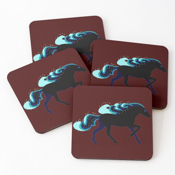 Item preview, Mystical Black Horse designed and sold by ChiweenieHobbit.