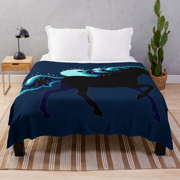 Item preview, Mystical Black Horse designed and sold by ChiweenieHobbit.
