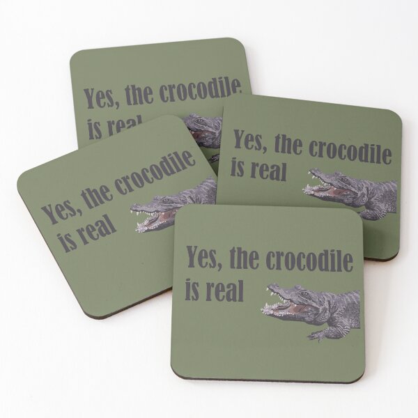 Item preview, yes, the crocodile is real designed and sold by GeoCreate.